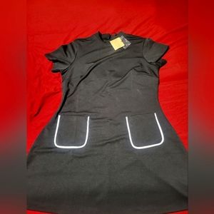 Unique vintage smock parlor mod dress